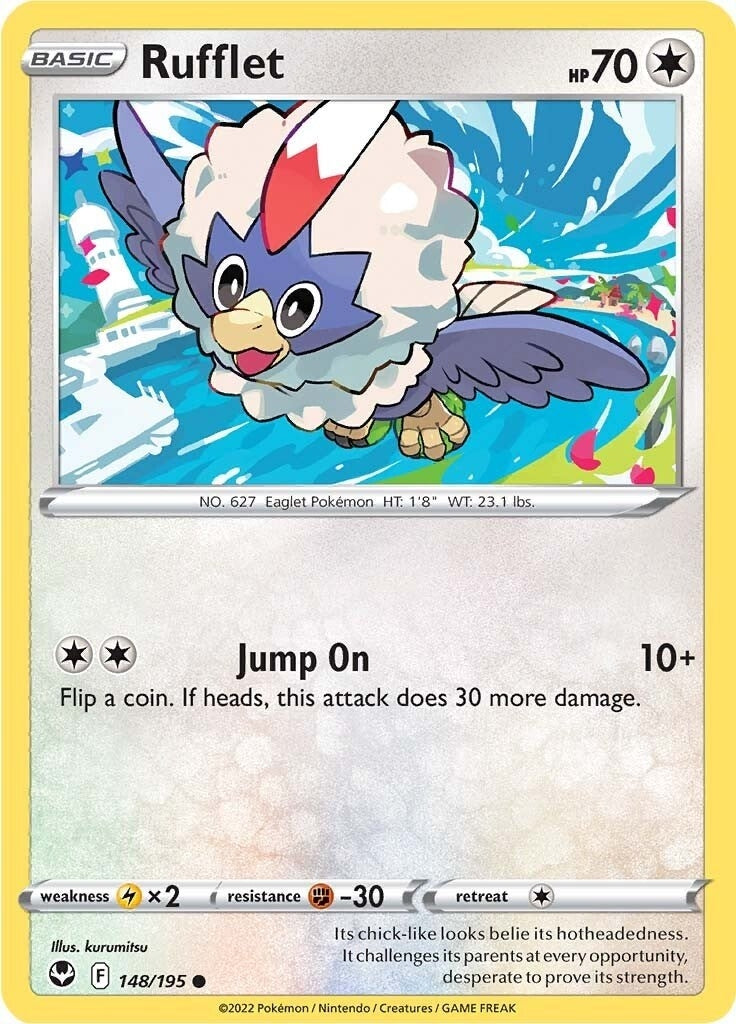 Image for Rufflet (148/195) [SWSH12: Silver Tempest] - Pokemon
