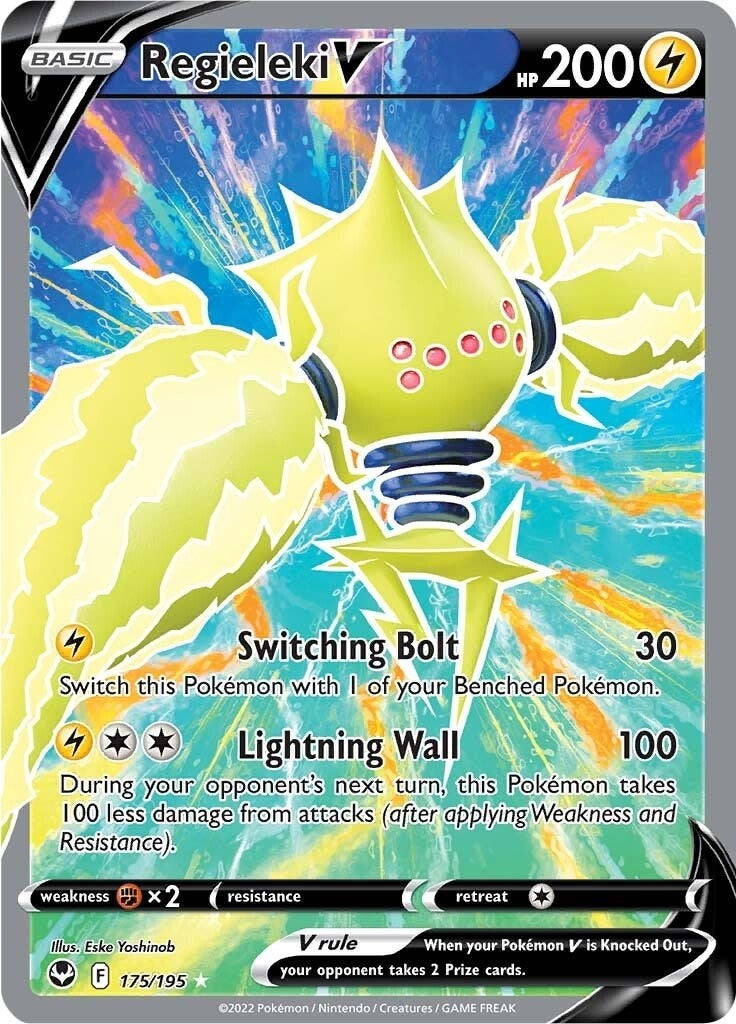 Image for Regieleki V (Full Art) (175/195) [SWSH12: Silver Tempest] - Pokemon