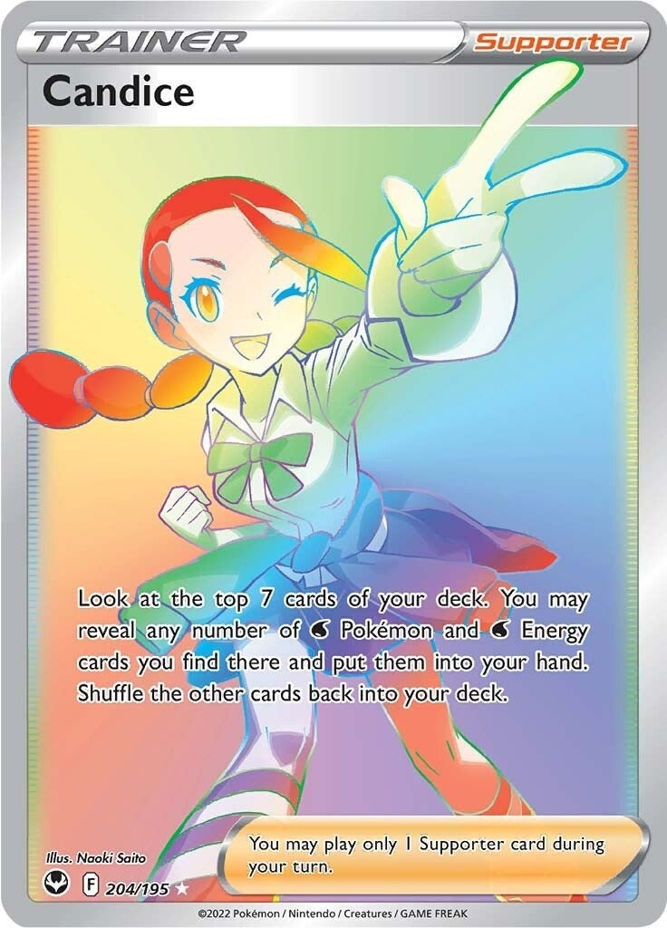 Image for Candice (Secret) (204/195) [SWSH12: Silver Tempest] - Pokemon