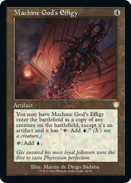Machine God's Effigy (Retro Frame) (16) (Commander: The Brothers' War)