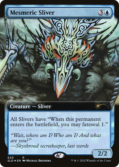 Mesmeric Sliver (Extended Art) (620) (Secret Lair Drop Series)