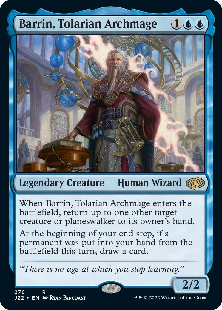 Barrin, Tolarian Archmage (276) [Jumpstart 2022]