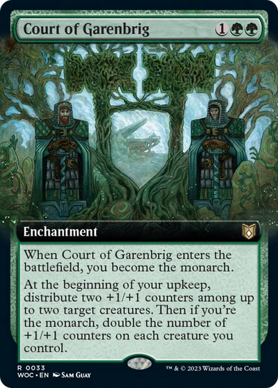 Court of Garenbrig (Extended Art) (33) [Wilds of Eldraine]