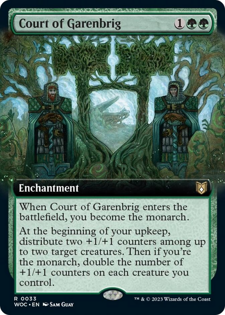 Court of Garenbrig (Extended Art) (33) [Wilds of Eldraine]