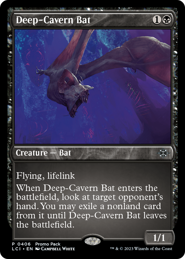 Deep-Cavern Bat (406) (Promo Pack: The Lost Caverns of Ixalan)