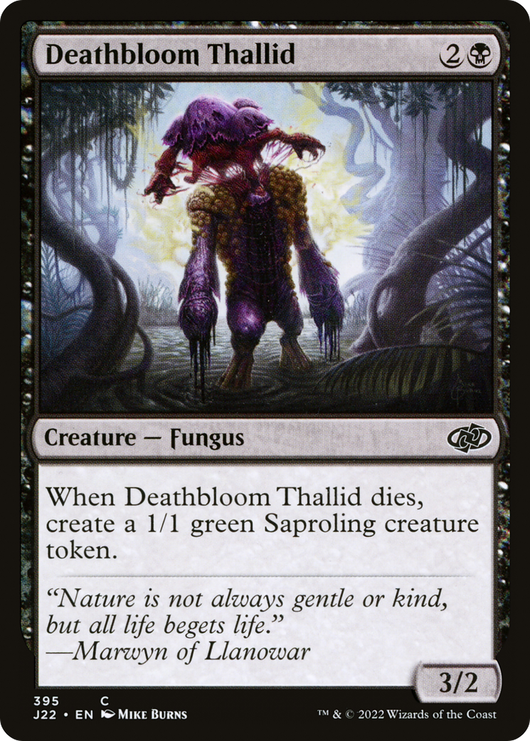 Deathbloom Thallid (395) [Jumpstart 2022]