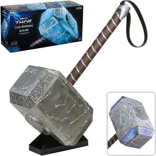 Marvel - Thor: Love And Thunder - Mjolnir Hammer Electronic Prop Replica