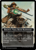 Bounty: Vara Beth Hannifer // Bounty Rules Double-Sided Token (41) [Outlaws of Thunder Junction]