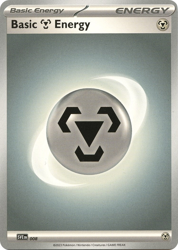 Basic Metal Energy - 008 (008) [SVE: Scarlet & Violet Energies]