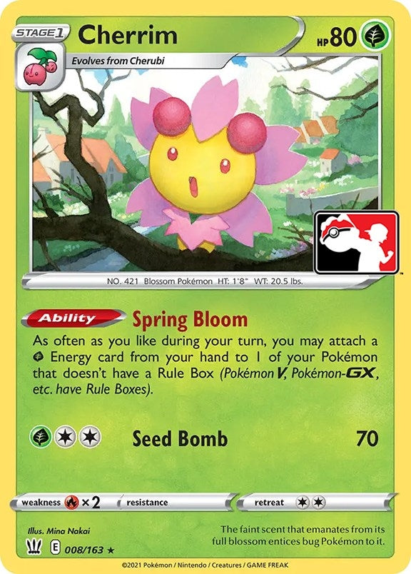 Image for Cherrim (008/163) [Prize Pack Series Cards] - Pokemon