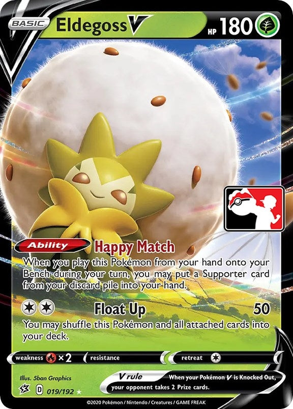 Image for Eldegoss V (019/192) [Prize Pack Series Cards] - Pokemon