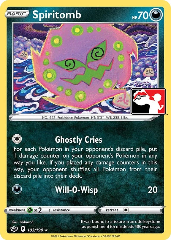 Image for Spiritomb (103/198) [Prize Pack Series Cards] - Pokemon