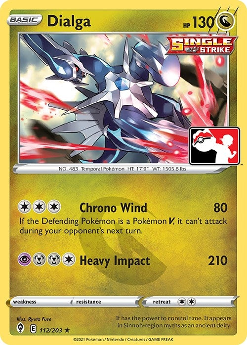 Image for Dialga (112/203) [Prize Pack Series Cards] - Pokemon