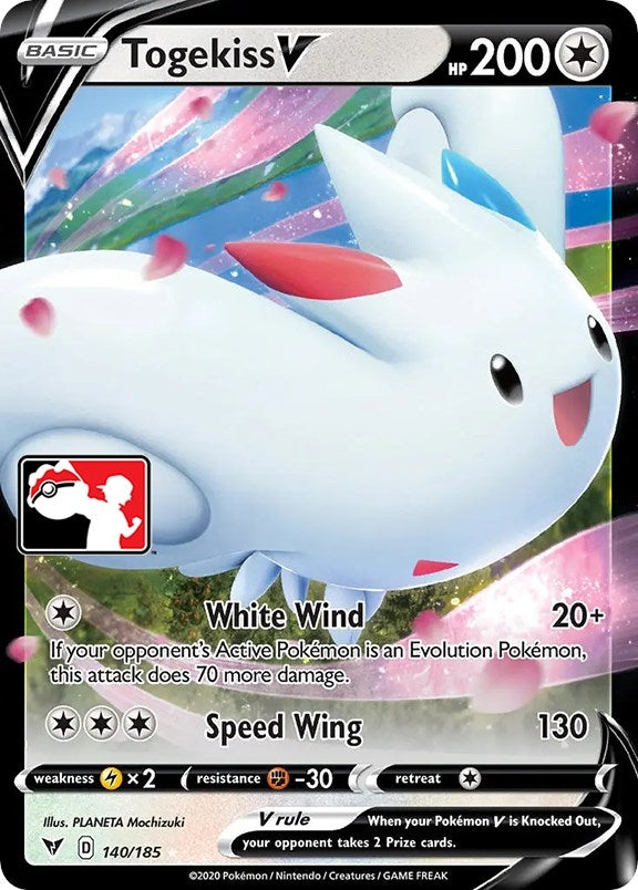 Image for Togekiss V (140/185) [Prize Pack Series Cards] - Pokemon