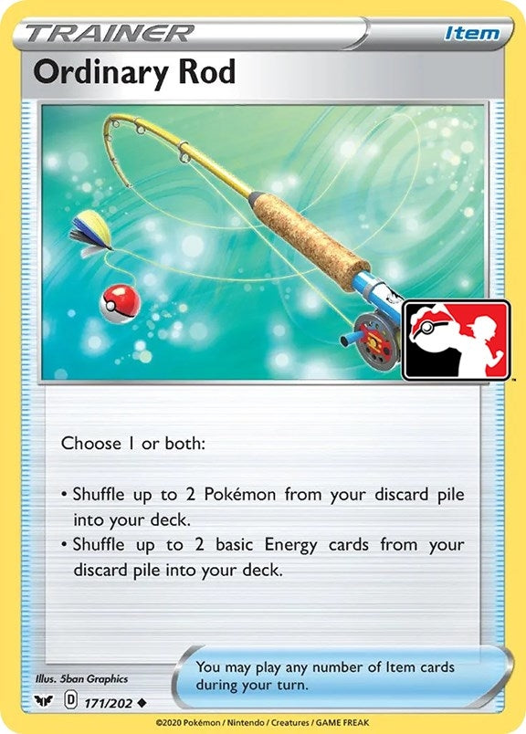 Image for Ordinary Rod (171/202) [Prize Pack Series Cards] - Pokemon