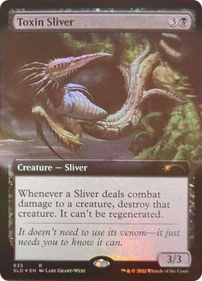 Toxin Sliver (Extended Art) [Secret Lair Drop Promos]
