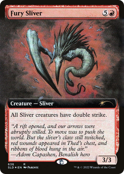 Fury Sliver (Extended Art) (638) (Secret Lair Drop Series)
