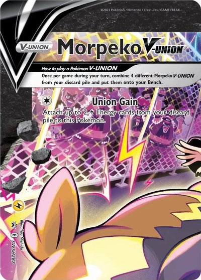 Morpeko V-Union - SWSH287 (SWSH287) [SWSH: Sword & Shield Promo Cards]