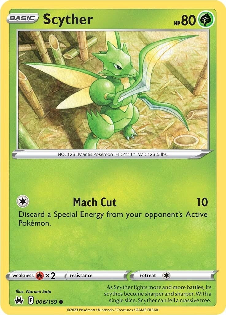 Image for Scyther (006/159) [Crown Zenith] - Pokemon