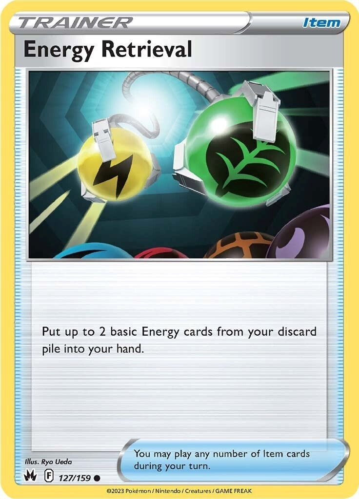 Image for Energy Retrieval (127/159) [Crown Zenith] - Pokemon