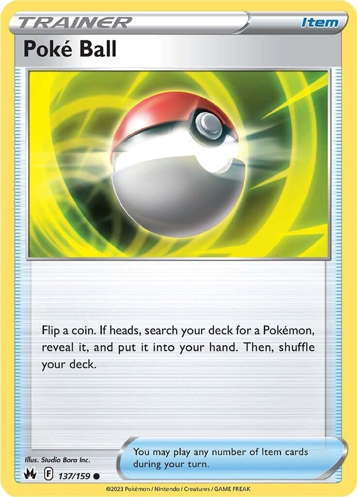 Image for Poke Ball (137/159) [Crown Zenith] - Pokemon