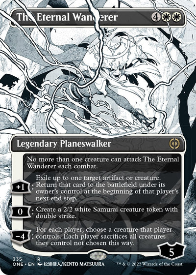 The Eternal Wanderer (Borderless Manga) [Phyrexia: All Will Be One]