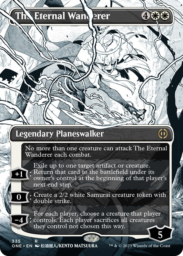 The Eternal Wanderer (Borderless Manga) [Phyrexia: All Will Be One]
