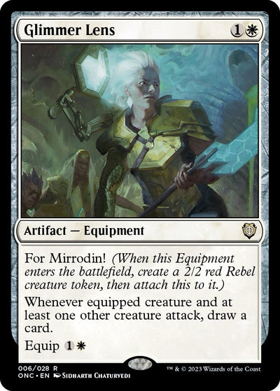 Glimmer Lens (6) (Commander: Phyrexia: All Will Be One)