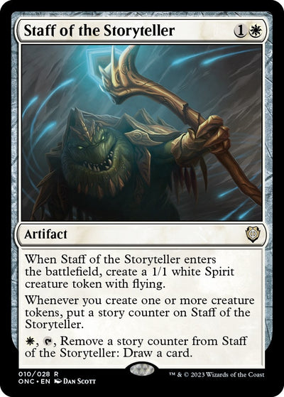 Staff of the Storyteller [Phyrexia: All Will Be One Commander]