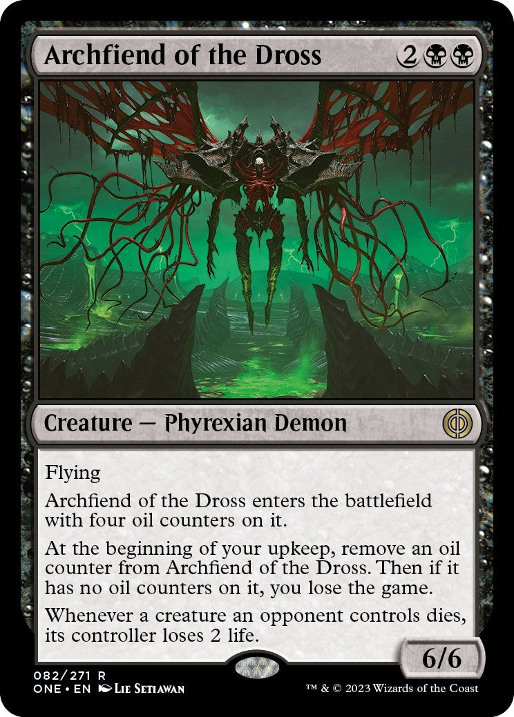 Archfiend of the Dross (82) [Phyrexia: All Will Be One]