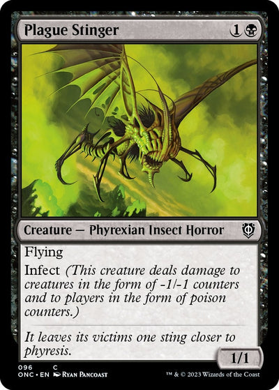 Plague Stinger (96) (Commander: Phyrexia: All Will Be One)
