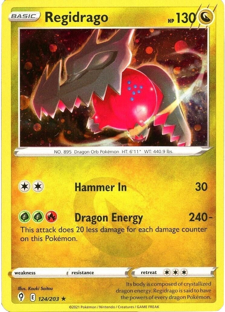 Image for Regidrago - 124/203 (Cosmos Holo) (124/203) [Miscellaneous Cards & Products] - Pokemon