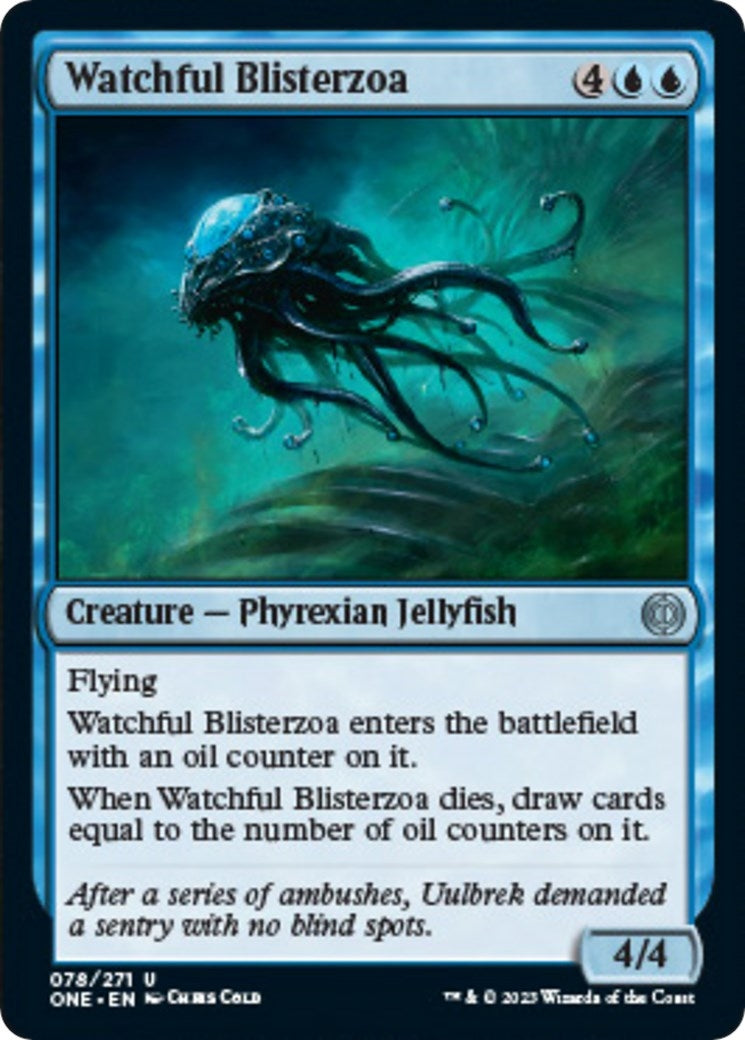 Watchful Blisterzoa [Phyrexia: All Will Be One]