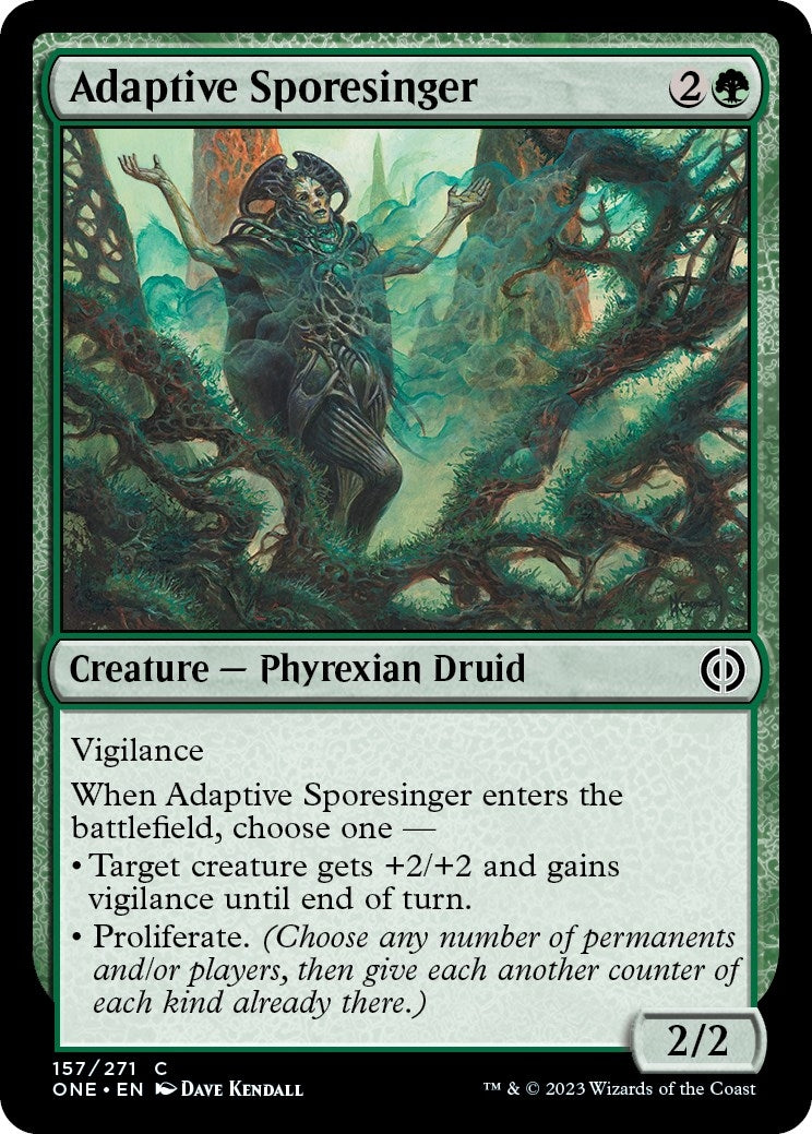 Adaptive Sporesinger (157) [Phyrexia: All Will Be One]