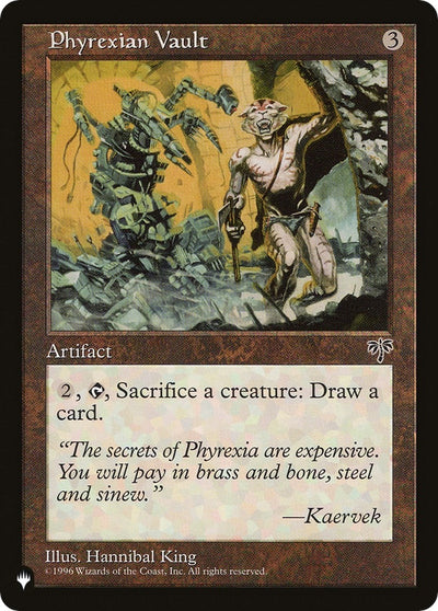 Phyrexian Vault (The List Reprints)