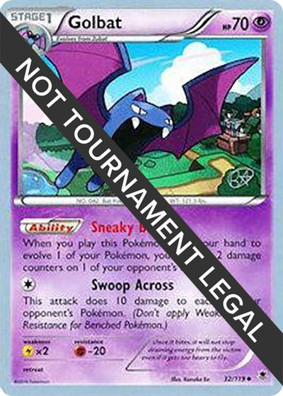 Golbat - 2015 (Rowan Stavenow) (32/119) (World Championship Decks)