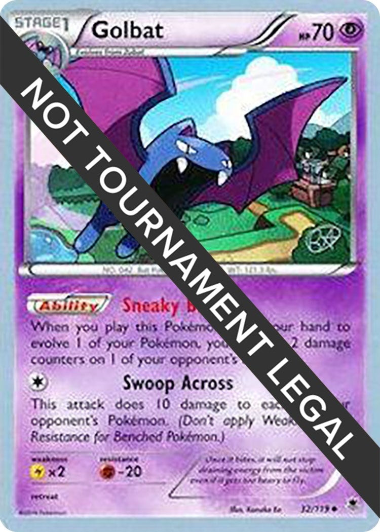 Golbat - 2015 (Rowan Stavenow) (32/119) (World Championship Decks)