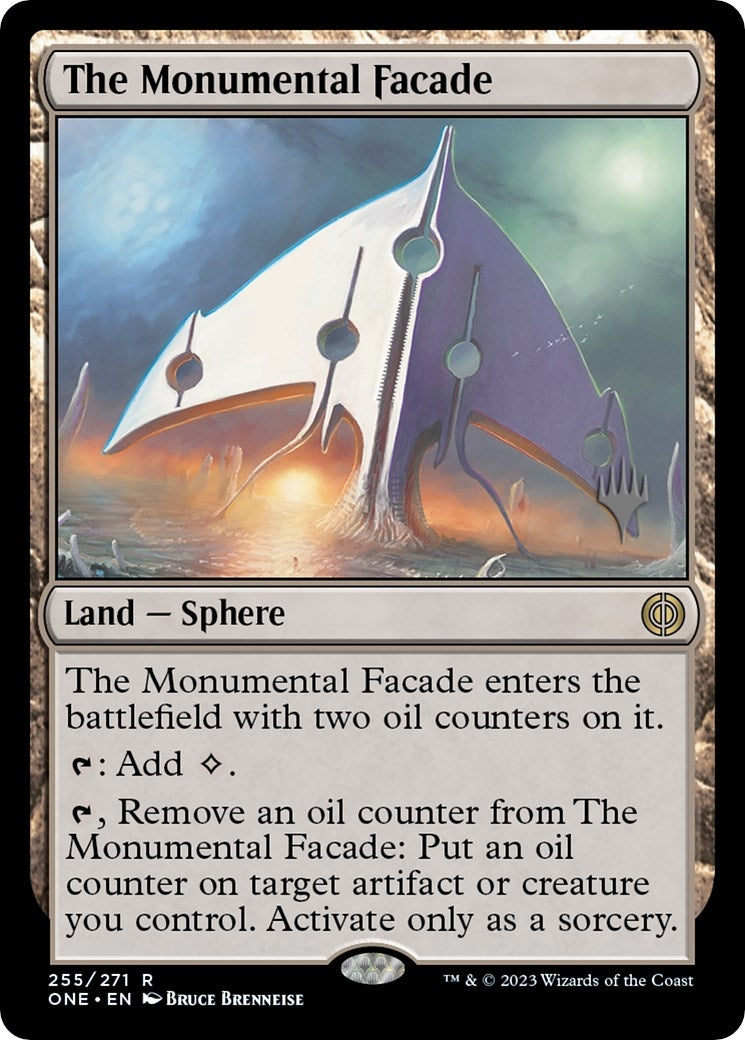 The Monumental Facade (Promo Pack) [Phyrexia: All Will Be One Promos]