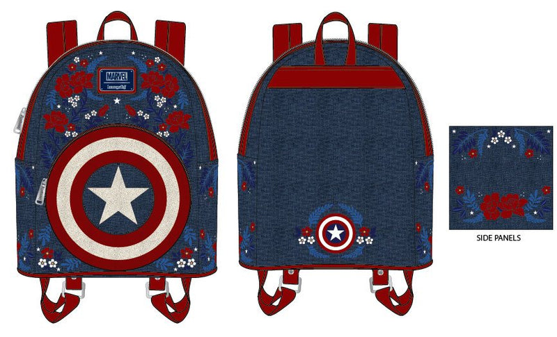 Captain america mini online backpack