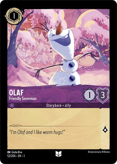 Olaf - Friendly Snowman (52/204) (The First Chapter)
