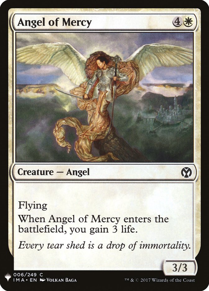 Angel of Mercy (6) [The List Reprints]