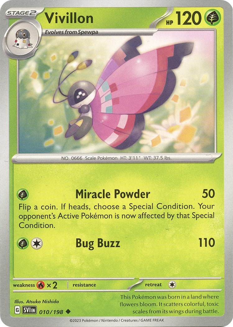 Image for Vivillon (010/198) [SV01: Scarlet & Violet Base Set] - Pokemon