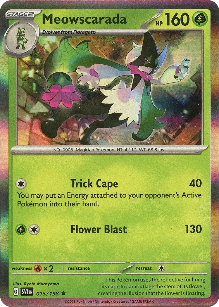 Image for Meowscarada (015/198) [SV01: Scarlet & Violet Base Set] - Pokemon