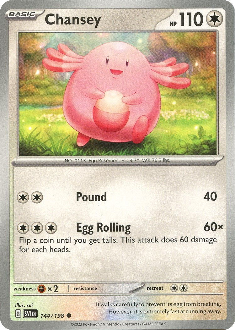 Image for Chansey (144/198) [SV01: Scarlet & Violet Base Set] - Pokemon