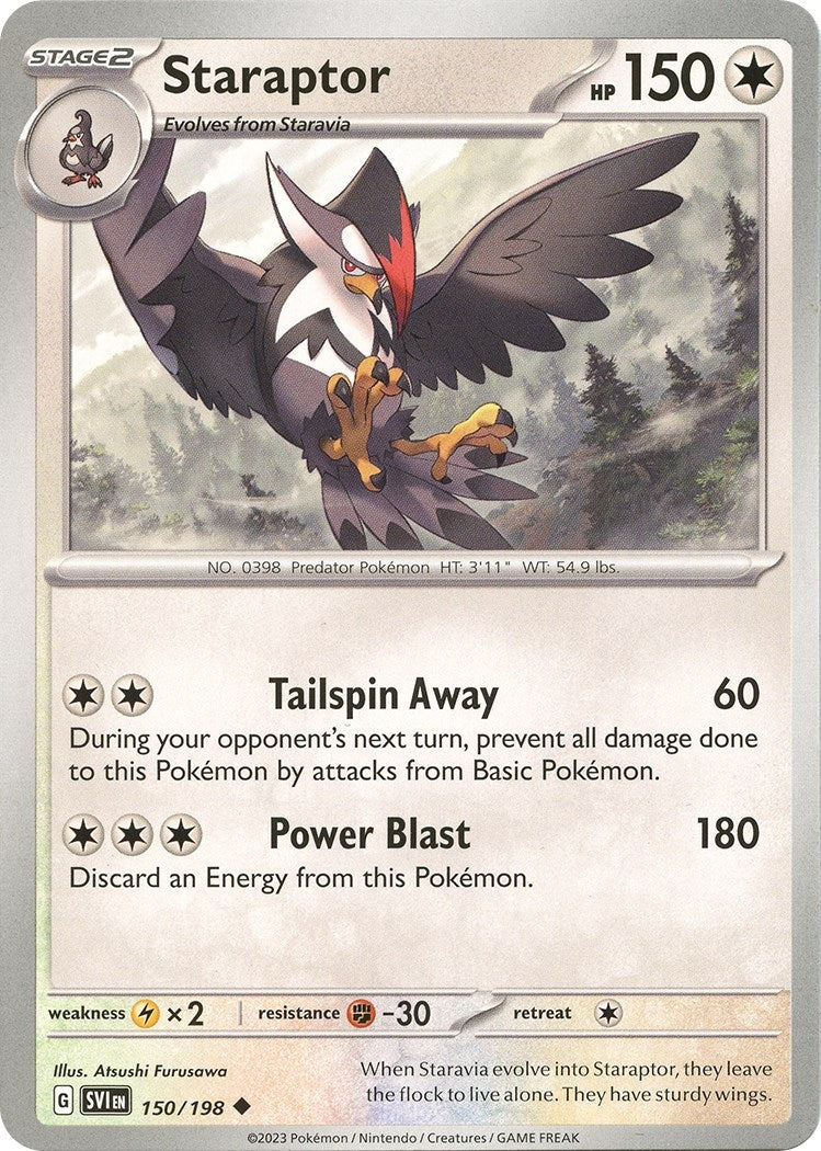 Image for Staraptor (150/198) [SV01: Scarlet & Violet Base Set] - Pokemon