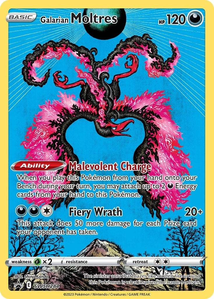 Image for Galarian Moltres - SWSH284 (SWSH284) [SWSH: Sword & Shield Promo Cards] - Pokemon