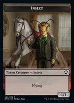 Phyrexian // Insect Double-Sided Token [Dominaria United Tokens]