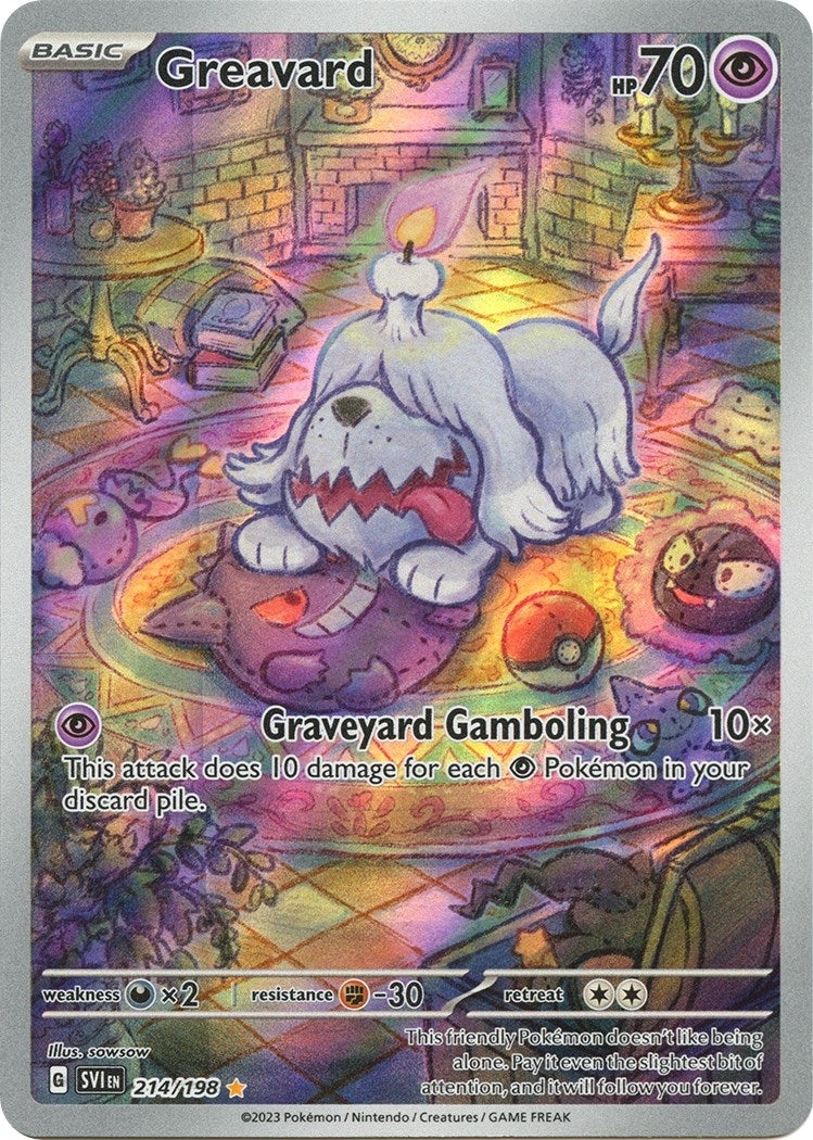 Image for Greavard (214/198) [SV01: Scarlet & Violet Base Set] - Pokemon