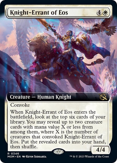 Knight-Errant of Eos (Extended Art) (346) (March of the Machine)