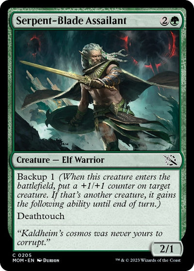 Serpent-Blade Assailant (205) (March of the Machine)